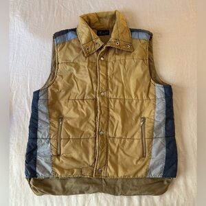 1970’s Vintage Brewster Colorblock Puffer Vest